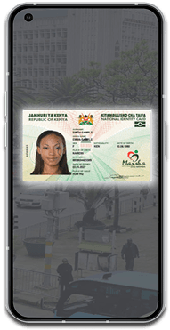 Phone with ID card